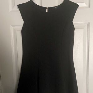 Black fit & flare dress